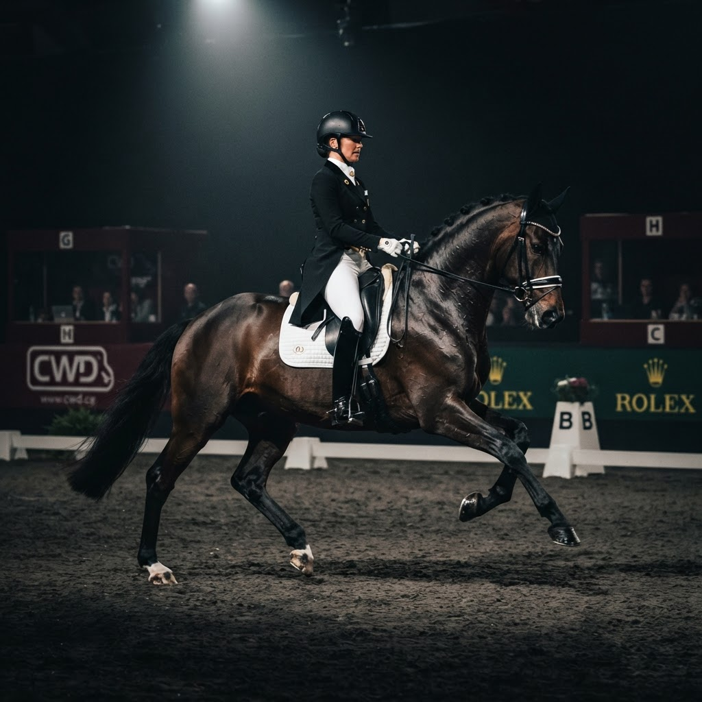 Dressage equestrian discipline